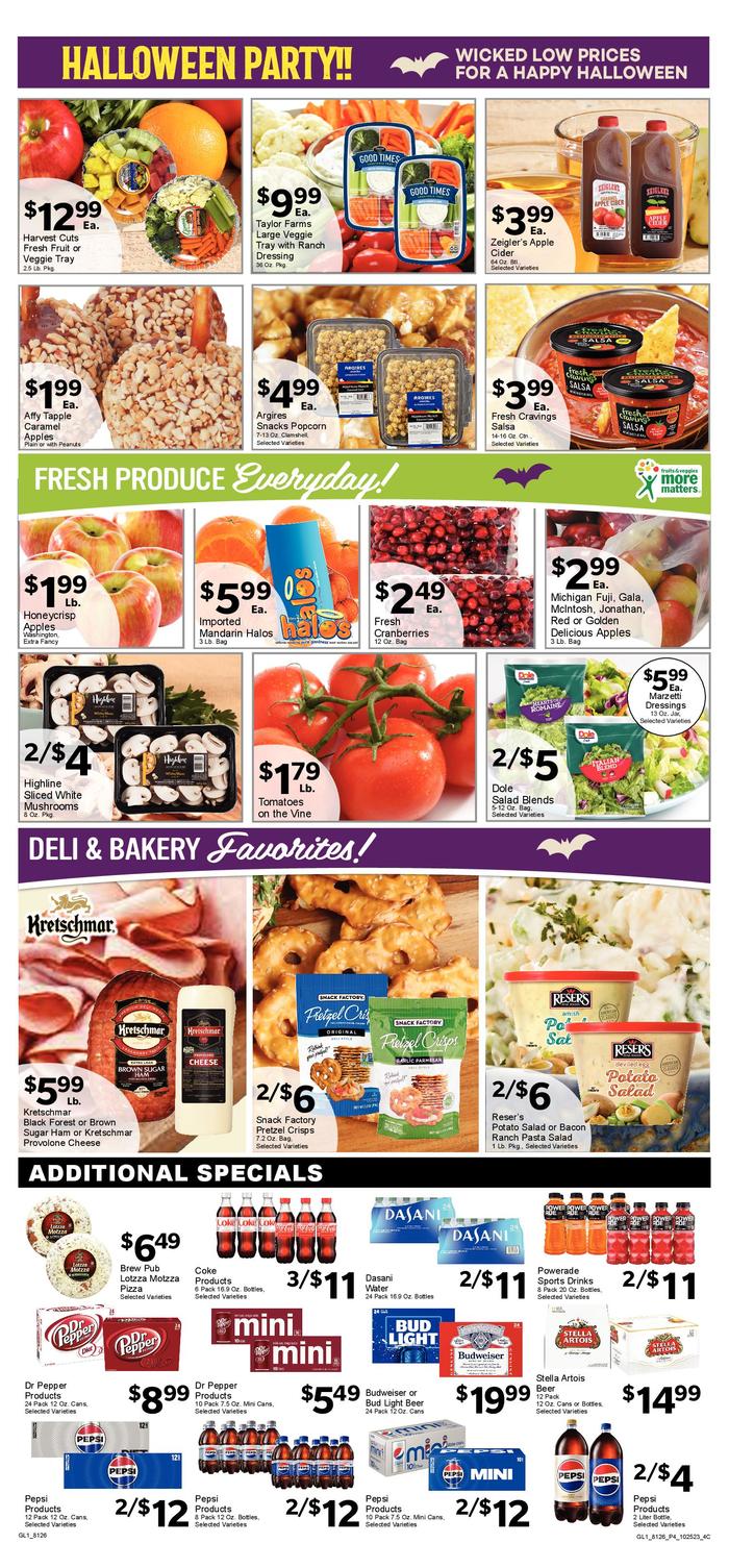 Shaw's MarketPlace Prophetstown Ad Specials
